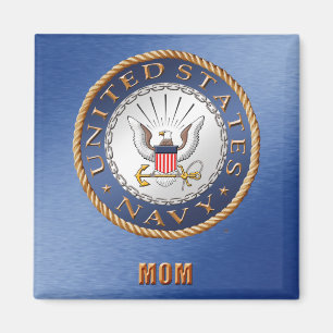 Imán Magnet Mamá de la Marina de Estados Unidos