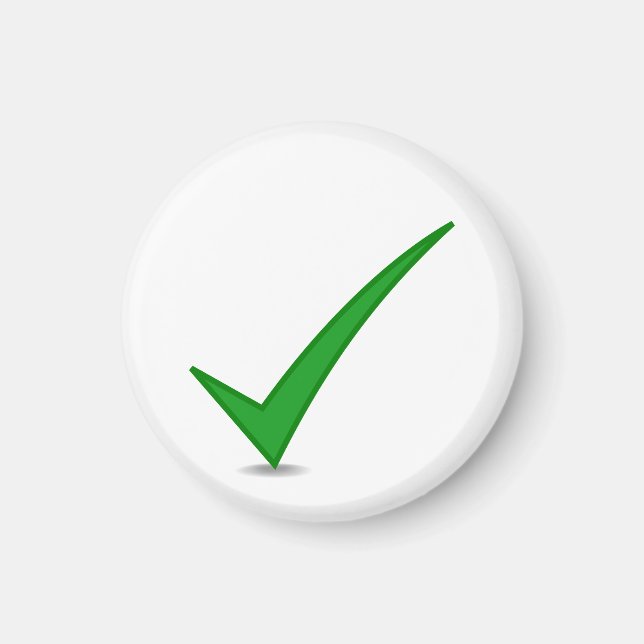 Imán Magnet: ¡Marcar! Para la cocina o la pizarra. (Frente)