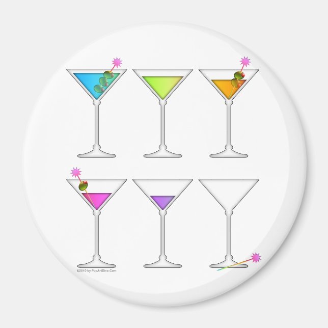 Imán Magnet - Martinis yendo, yendo, se fue (Frente)