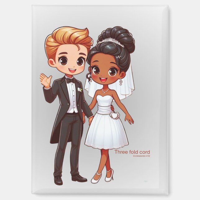 Imán Magnet matrimonial (Anverso)