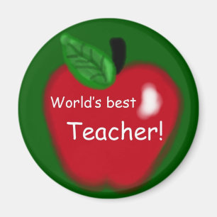 Imán Magnet "mejor profesor del mundo" de Apple