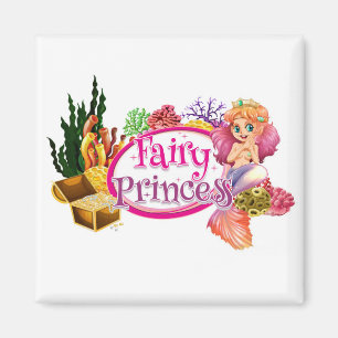 Imán Magnet Mermaid Princess