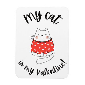 Imán Magnet - Mi gato es mi valentina