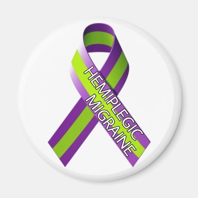 Imán Magnet - migraña hemipléjica (Frente)