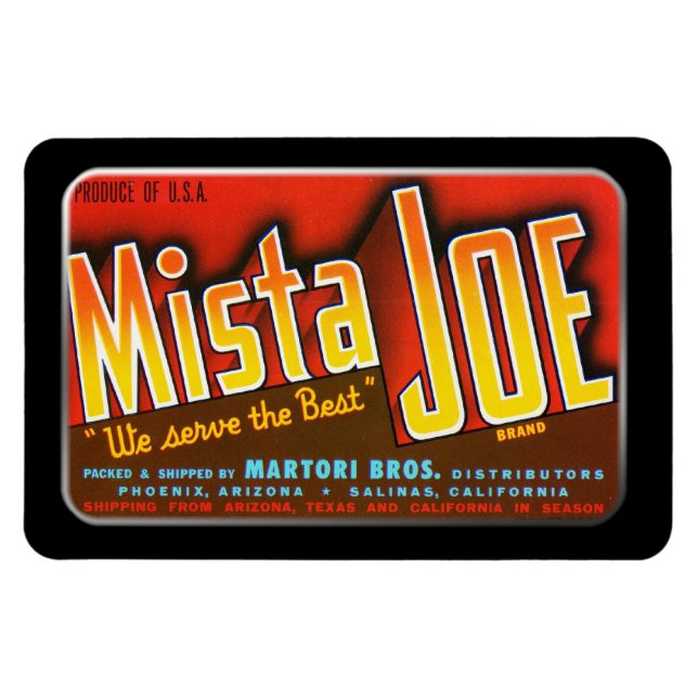 Imán Magnet - MistaJoe, de GalleryGifts (Horizontal)
