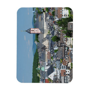 Imán Magnet mit der Stadtansicht von Siegen
