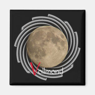 Imán Magnet mit Vollmond
