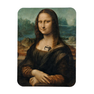 Imán Magnet "Mona Lisa" de estilo vintage