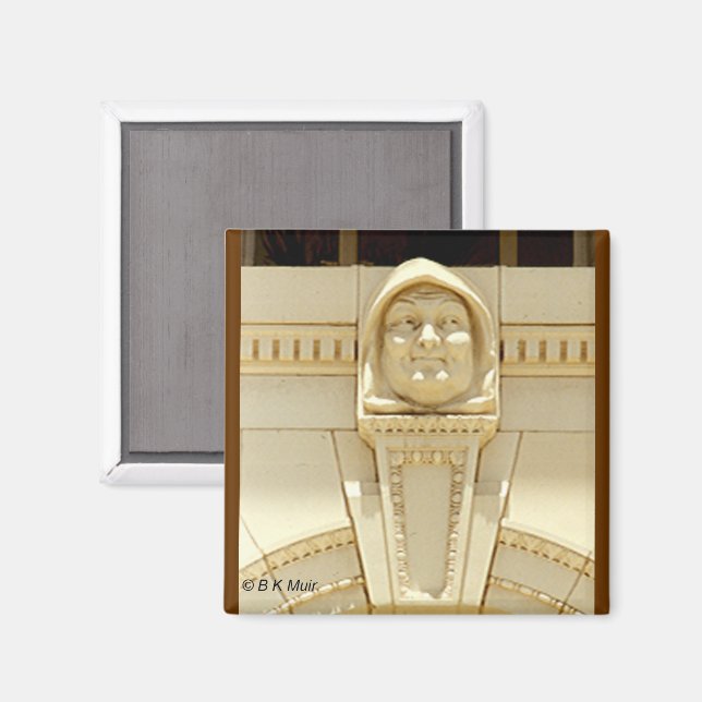 Imán Magnet - Monje feliz (Anverso/Reverso)