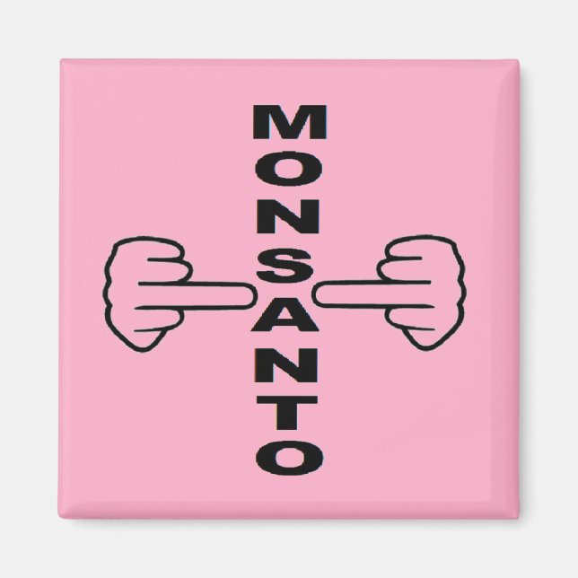 Imán Magnet Monsanto Flip (Frente)