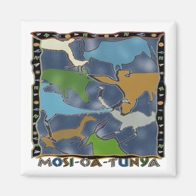 Imán Magnet Mosi-oa-Tunya (Frente)
