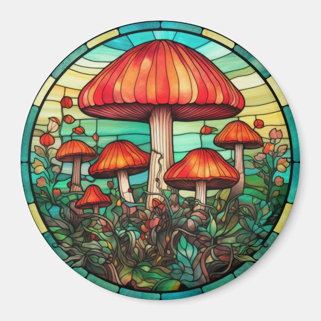Imán Magnet Mushroom Art (Frente)