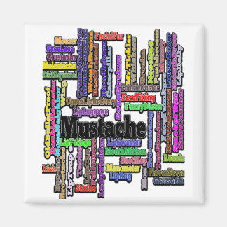 Imán Magnet Mustache Mustache Textos Frigorífico Refrig