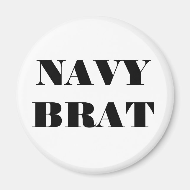 Imán Magnet Navy Brat (Frente)