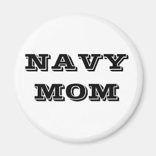 Imán Magnet Navy Mom