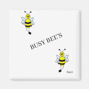 Imán Magnet : Ocupado Bee's