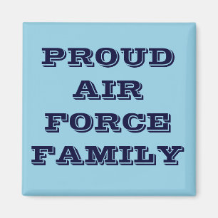 Imán Magnet Orgulloso Air Force Family