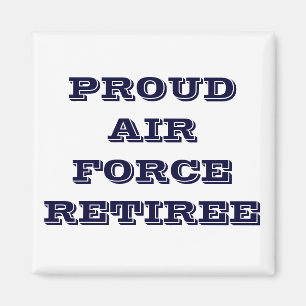 Imán Magnet Orud Air Force Retiree