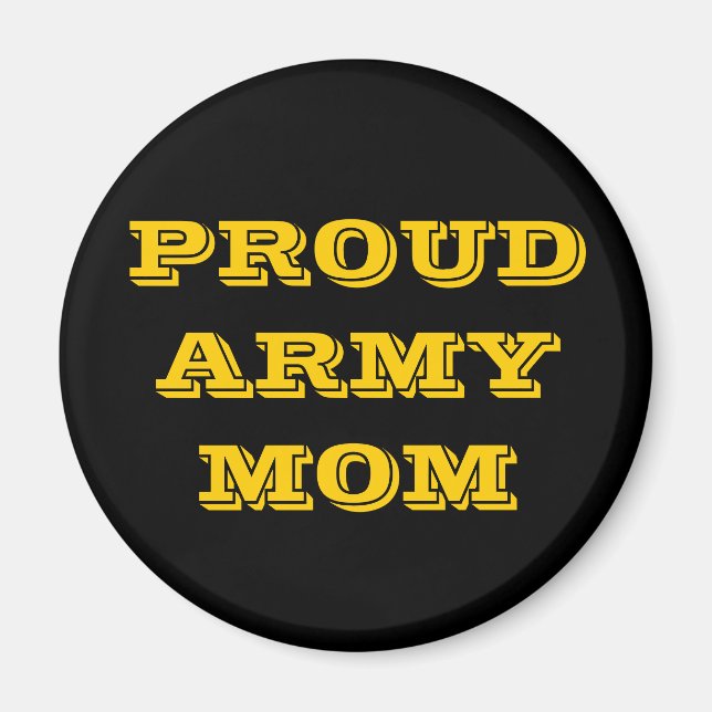 Imán Magnet Orud Army Mom (Frente)