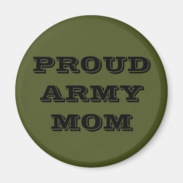Imán Magnet Orud Army Mom (Frente)