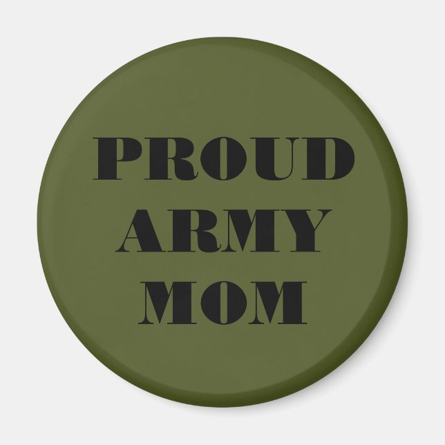 Imán Magnet Orud Army Mom (Frente)