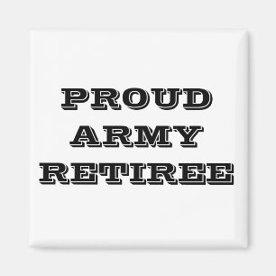 Imán Magnet Orud Army Retiree