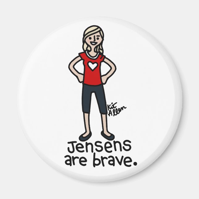 Imán Magnet para Jenny (Frente)