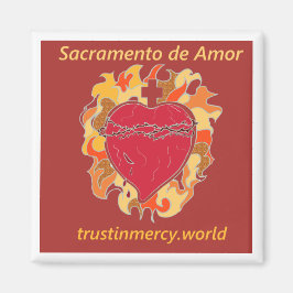 Imán Magnet para Sacramento de Amor