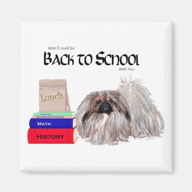 Imán Magnet pekingés (Frente)