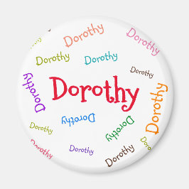 IMÁN MAGNET PERSONAL , NOMBRE DE LOS NIÑOS, PARA LOS NI