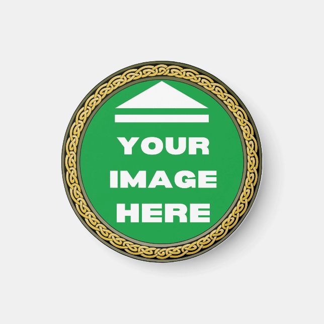 Imán Magnet - Personalizado - Añadir imagen / texto (Frente)