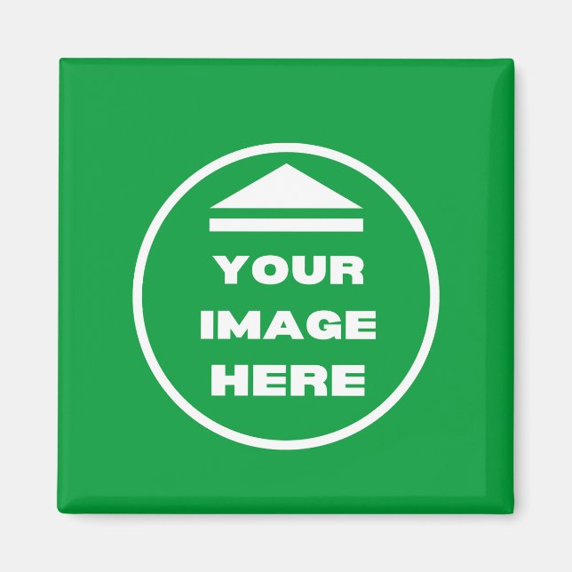 Imán Magnet - Personalizado - Añadir imagen / texto (Frente)