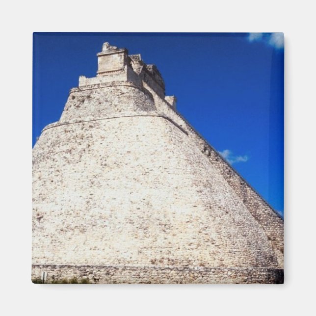 Imán Magnet-Pirámide del mago - Uxmal, México (Frente)