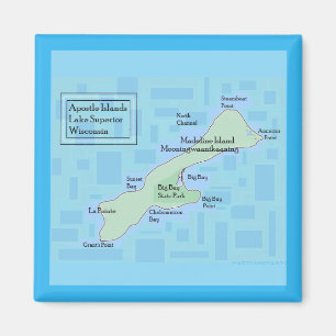 Imán Magnet Plaza Isla Madeline 2025