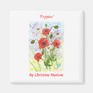 Imán Magnet 'Poppies'