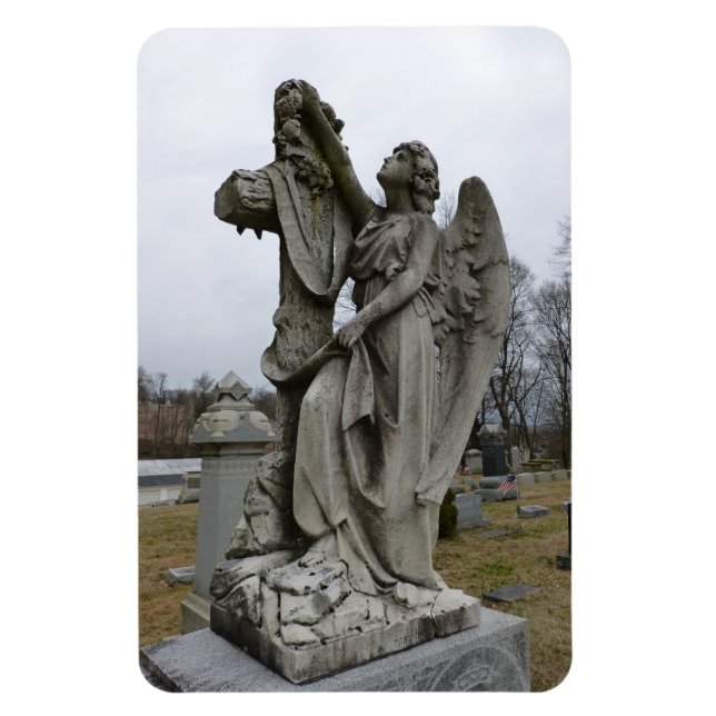 Imán Magnet premium Angel Thoughtfull (Vertical)