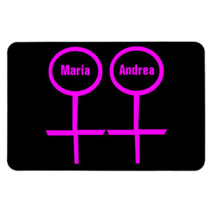 Imán Magnet Premium Personalizable para amantes de lesb