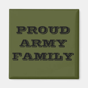Imán Magnet Proud Army Family