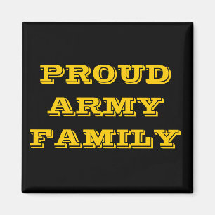 Imán Magnet Proud Army Family