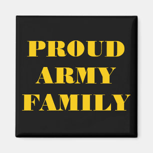 Imán Magnet Proud Army Family