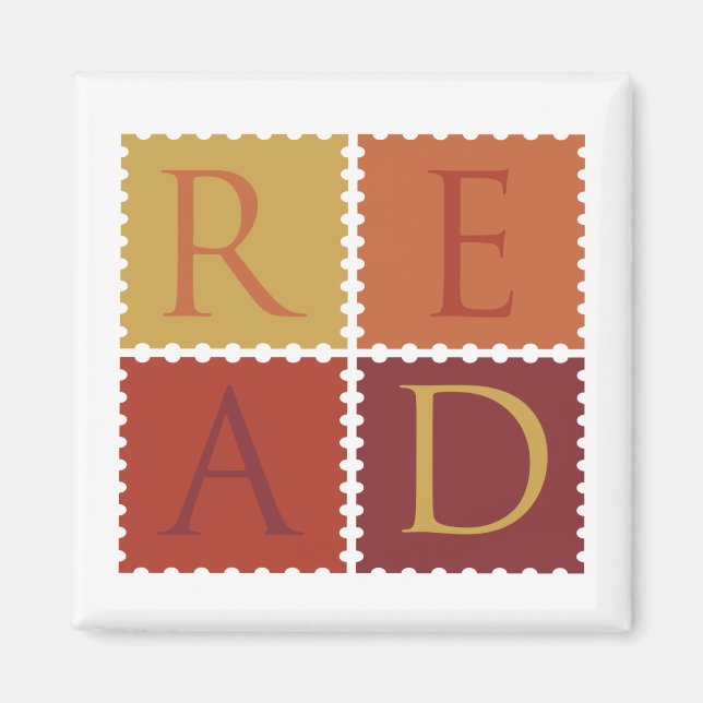 Imán Magnet R-E-A-D (luz) (Frente)