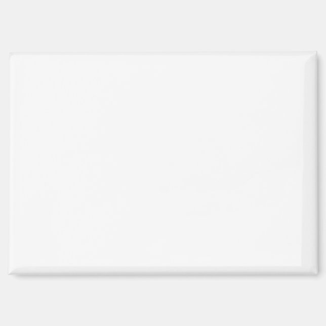 Imán Magnet Rectangle Magnet de 3,5" x 2,5" (Anverso)