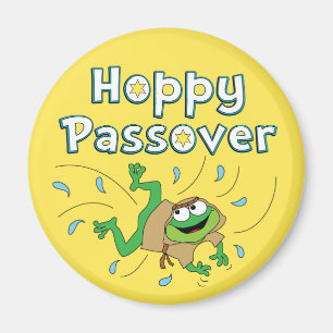 Imán Magnet redondo de la Pascua "Pascua de amapola"