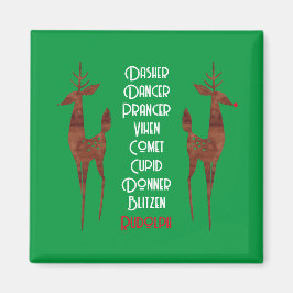 Imán Magnet - Rindeer de Santa - Rudolph