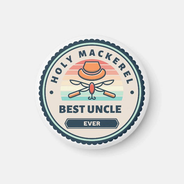 Imán Magnet - ¡Santo Caballa! El mejor tío de todos (Frente)