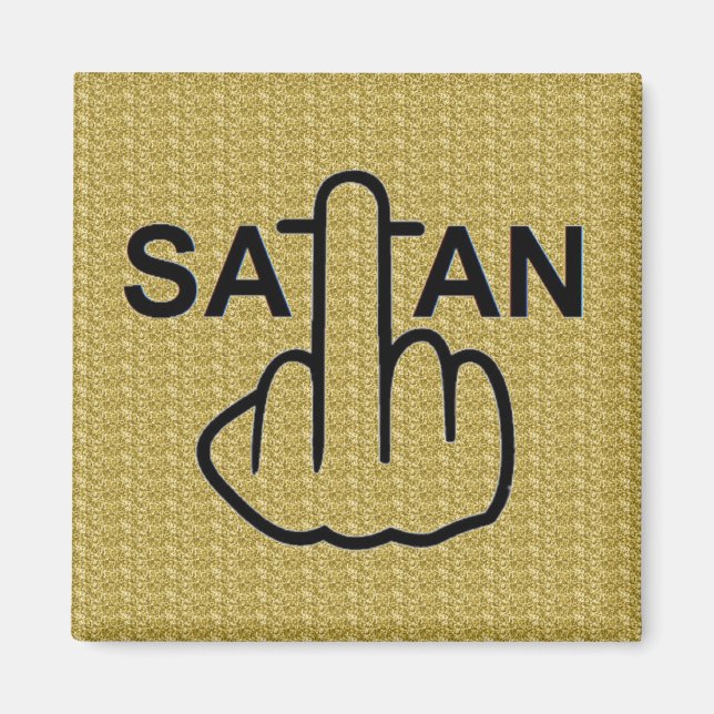 Imán Magnet Satan Flip (Frente)