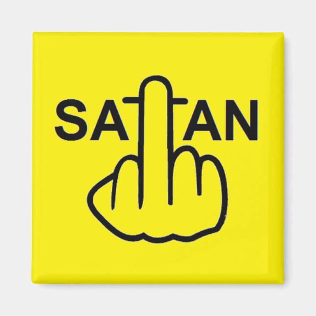 Imán Magnet Satan Flip (Frente)