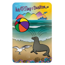 Imán Magnet - Seal Beach - Buellton.Art