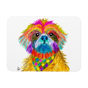 Imán Magnet Shih Tzu 3"x4"