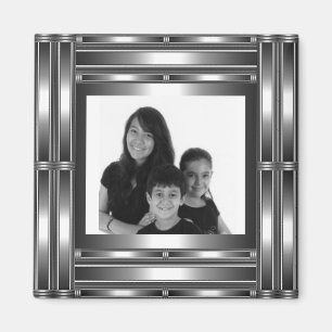 Imán Magnet Silver Chrome Añadir la foto